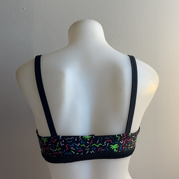 Reversable Bikini Top Maui And Sons XS Palm Trees - Picture 3 of 5